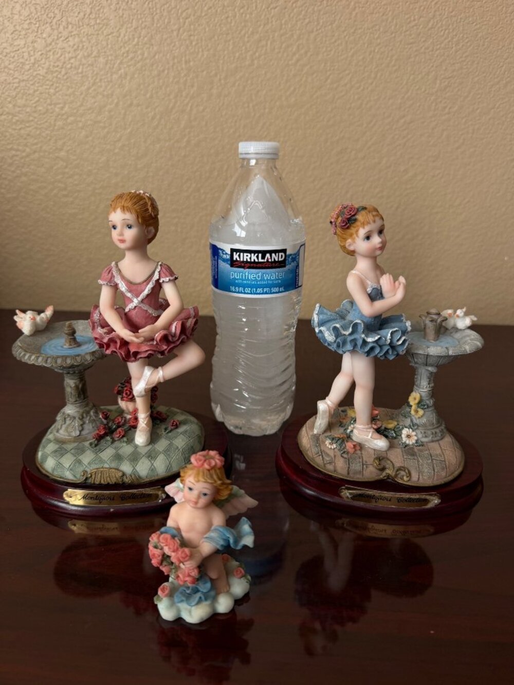 1989 Montefiori Collection Ballerina Cherub & Figurines Lot Resin Set of 3 - Picture 2 of 16